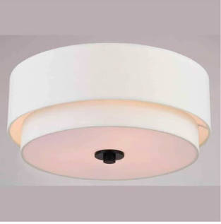 Vaxcel C0112 Burnaby 4 Light Semi-Flush Mount, Matte Brass Finish ( New, Open Box)