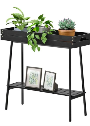 Wane Plant Table Indoor, Tier Bamboo Plant Stand (New, Open Box)