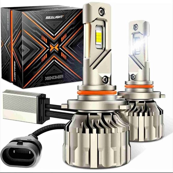 SEALIGHT® X4 9005/HB3 110W 6500K White IP68 LED Headlight Bulbs 2Pcs (new)
