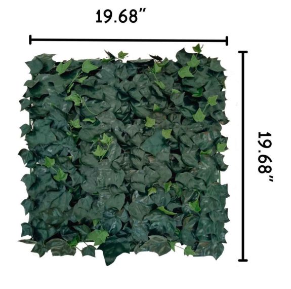Artificial Ivy Decorative Fence Panel (Set of 4) (New)