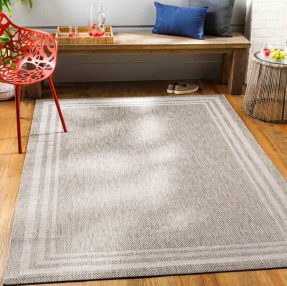 10×14 Eagean Indoor/Outdoor Rug 2366 | Oatmeal (New)